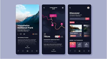 Travel App Design