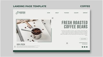 Coffee House Landing Page